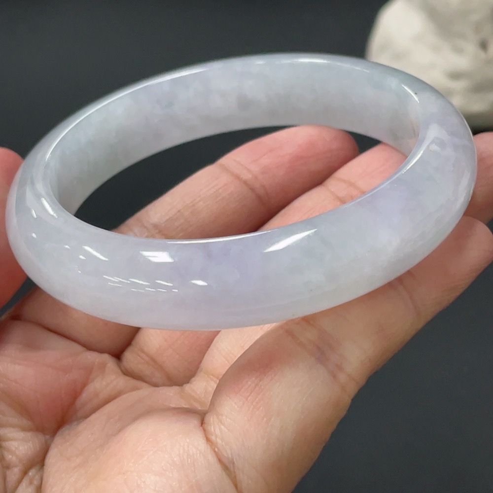 F28259928 Jadeite Regular Round Bracelet Size 57.8 Total Weight Approx. 60.6g