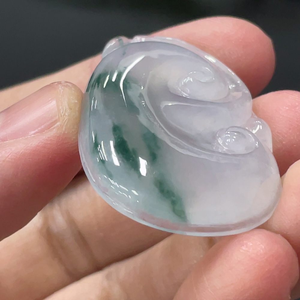 F32721769 Jadeite Ruyi Pendant Total Weight Approx. 8.77g