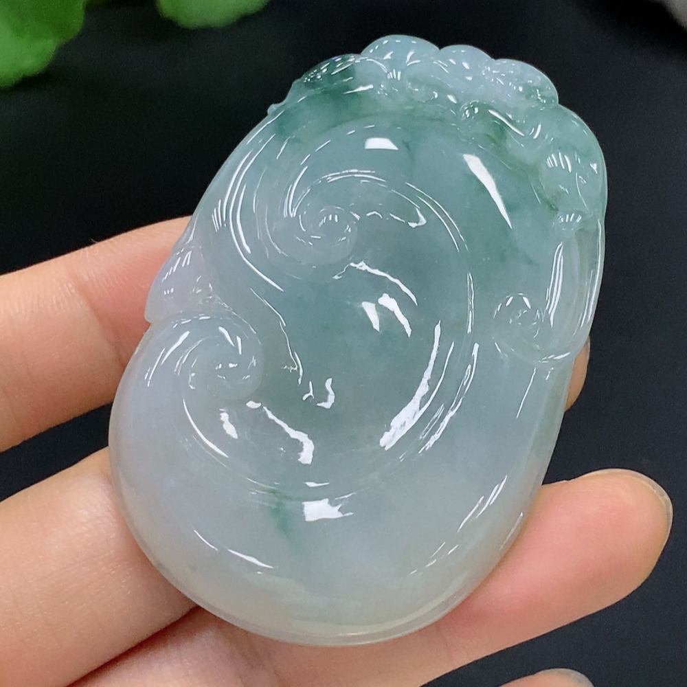 F29414450 Jadeite Pendant Ruyi Total Weight Approx. 45.69g