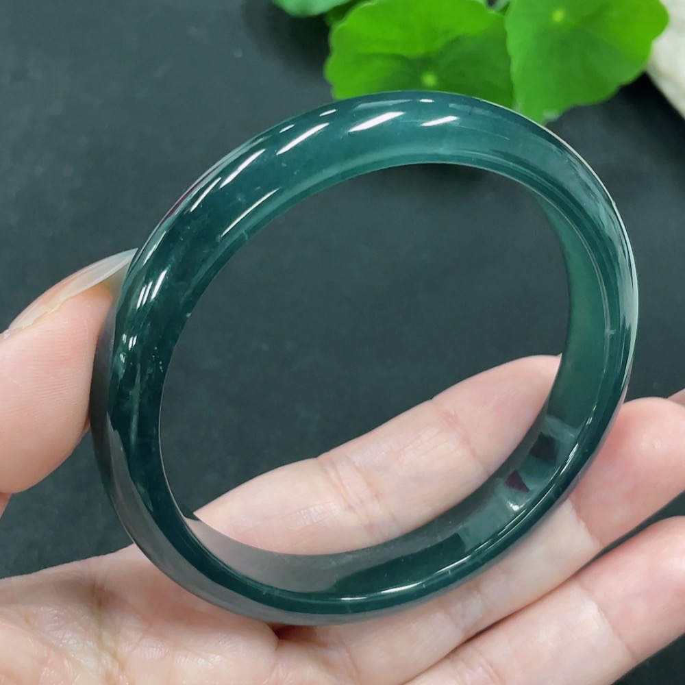 F29360014 Jadeite Round Bangle Size 58.8 Total Weight Approximately 42.3g