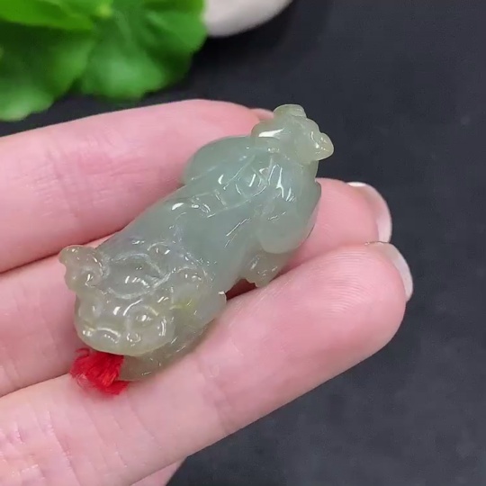 F34035124 Jadeite Pi Xiu Pendant Total Weight Approx.12g