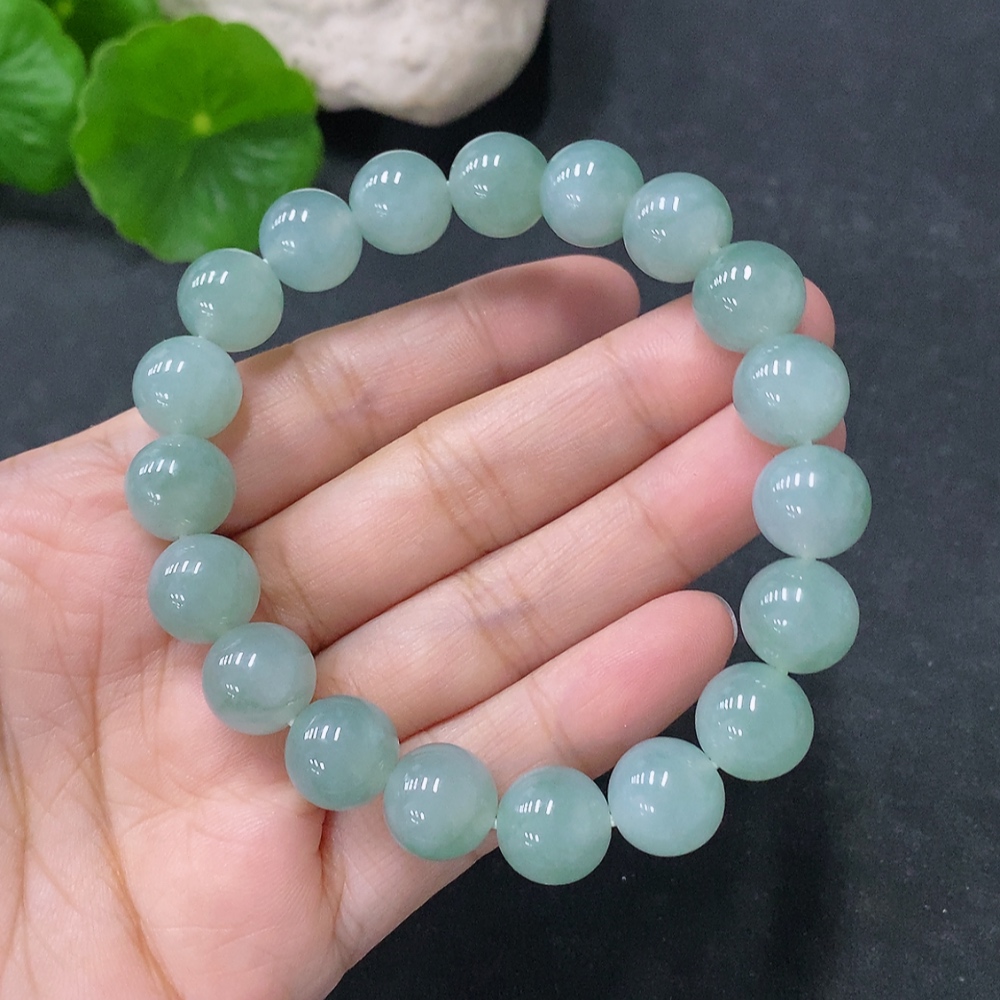 F33887709 Jadeite Bracelet Approx. 10.9mm Total Weight About 41.8g