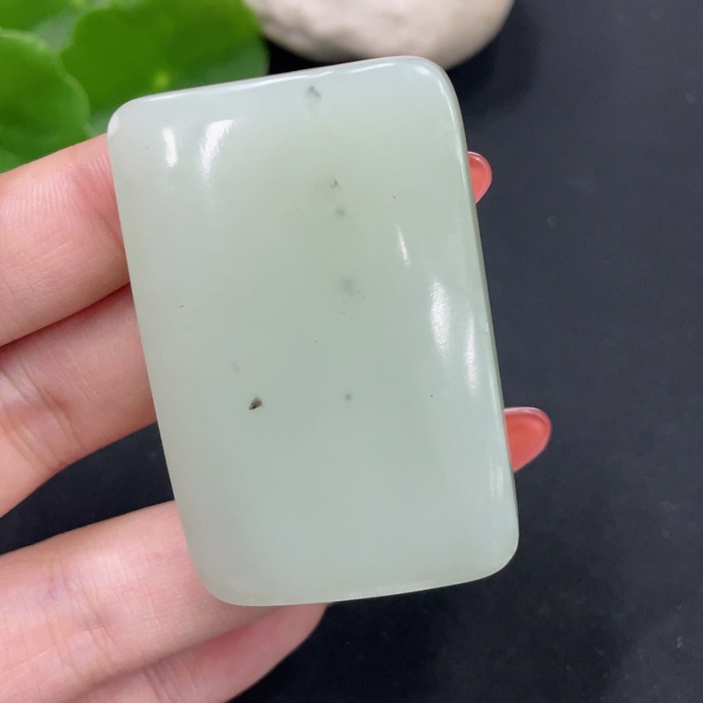 H34017320 Hetian Jade Pendant Plain Pendant Total Weight Approx.55g
