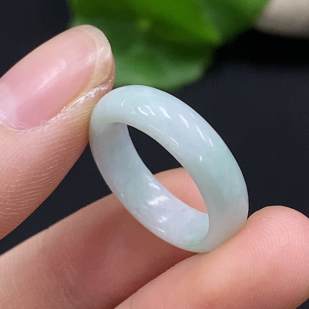 F34996119 Jadeite Ring Size 12 Total Weight Approx. 2.55g