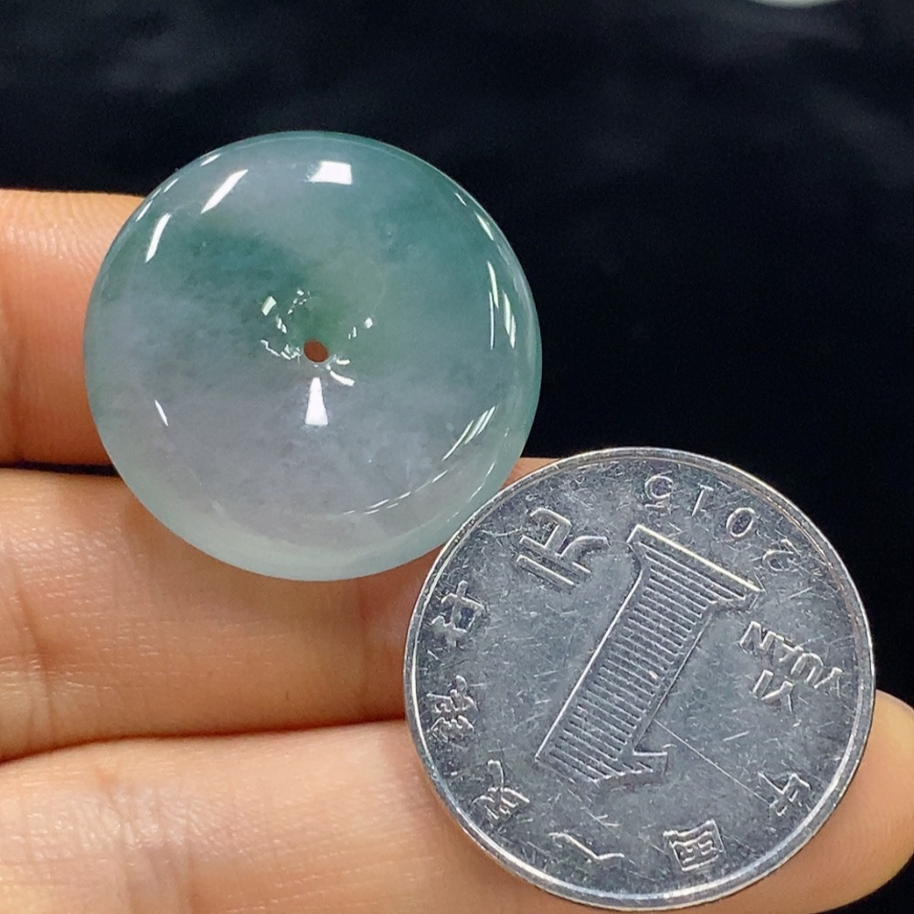 F34975029 Jadeite Safety Buckle Pendant Total Weight Approx. 7.79g