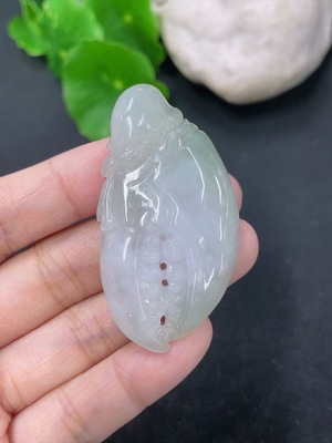F46567636 翡翠挂件钳子 货品总约重18.65g