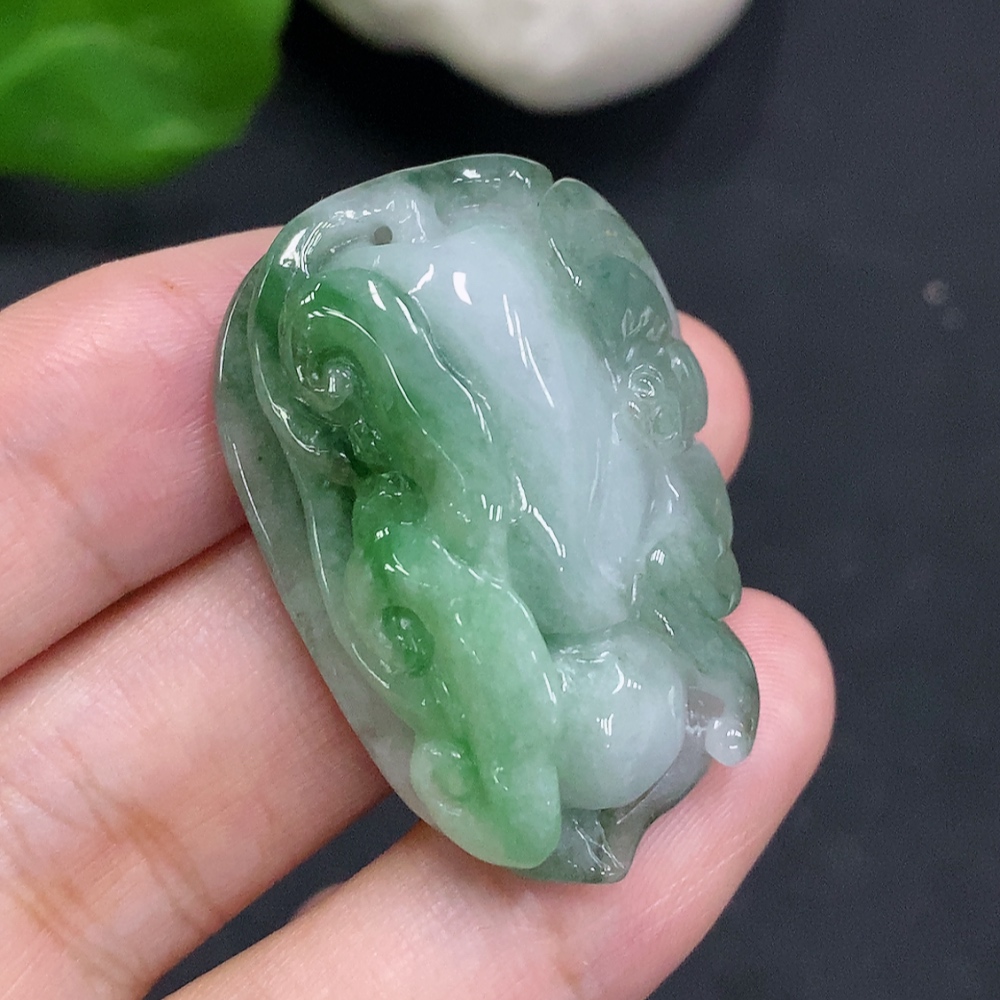 F32801961 Jadeite Pendant Total Weight Approx. 18.3g