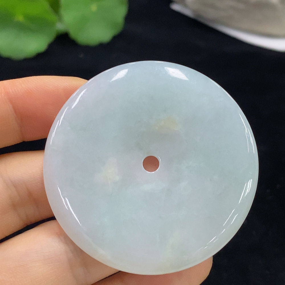 F31639716 JadeitePendant Peace Buckle Total Weight Approx. 29.4g