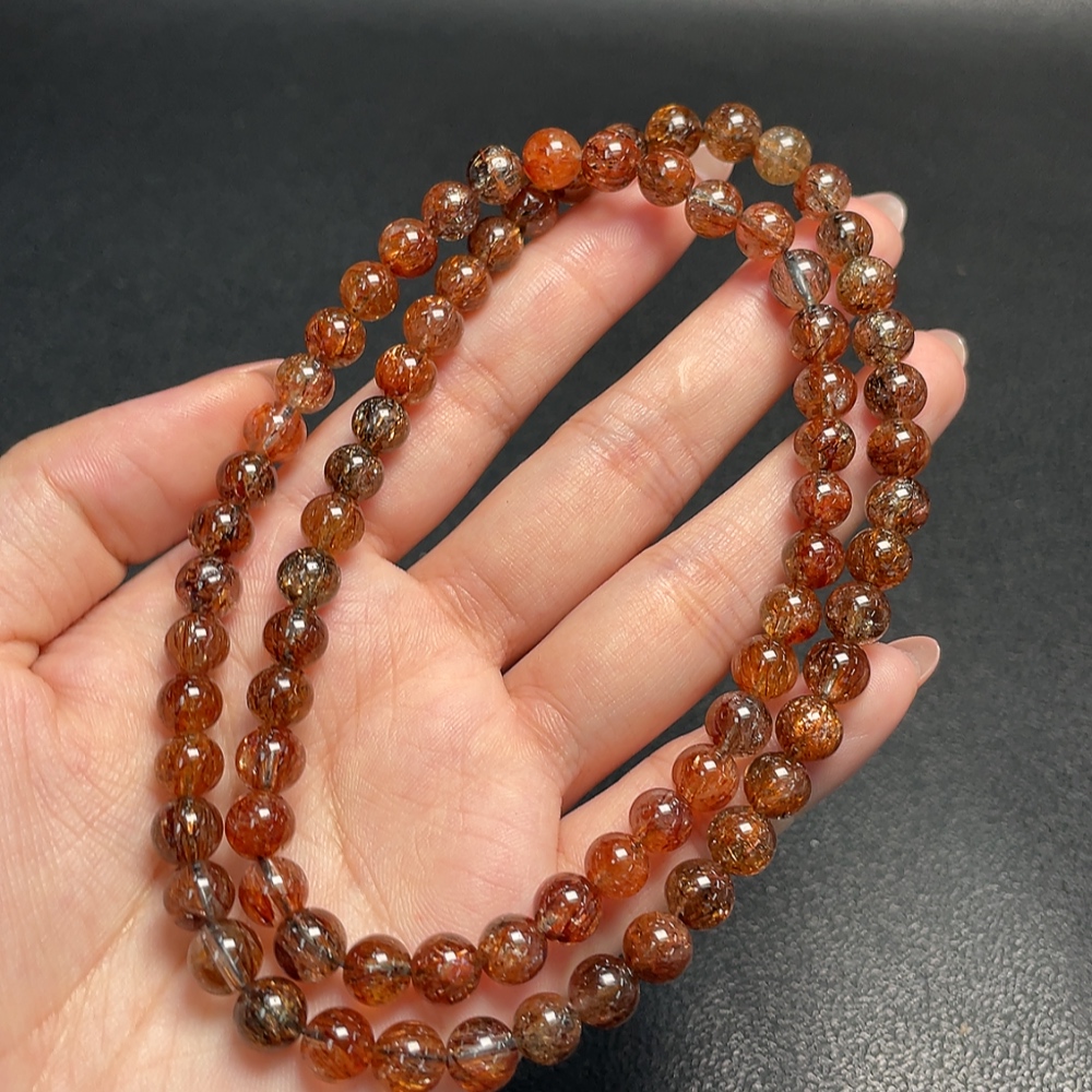 C33854275 Crystal Bead Necklace Total Weight Approx. 39.68g Size About 7.3mm