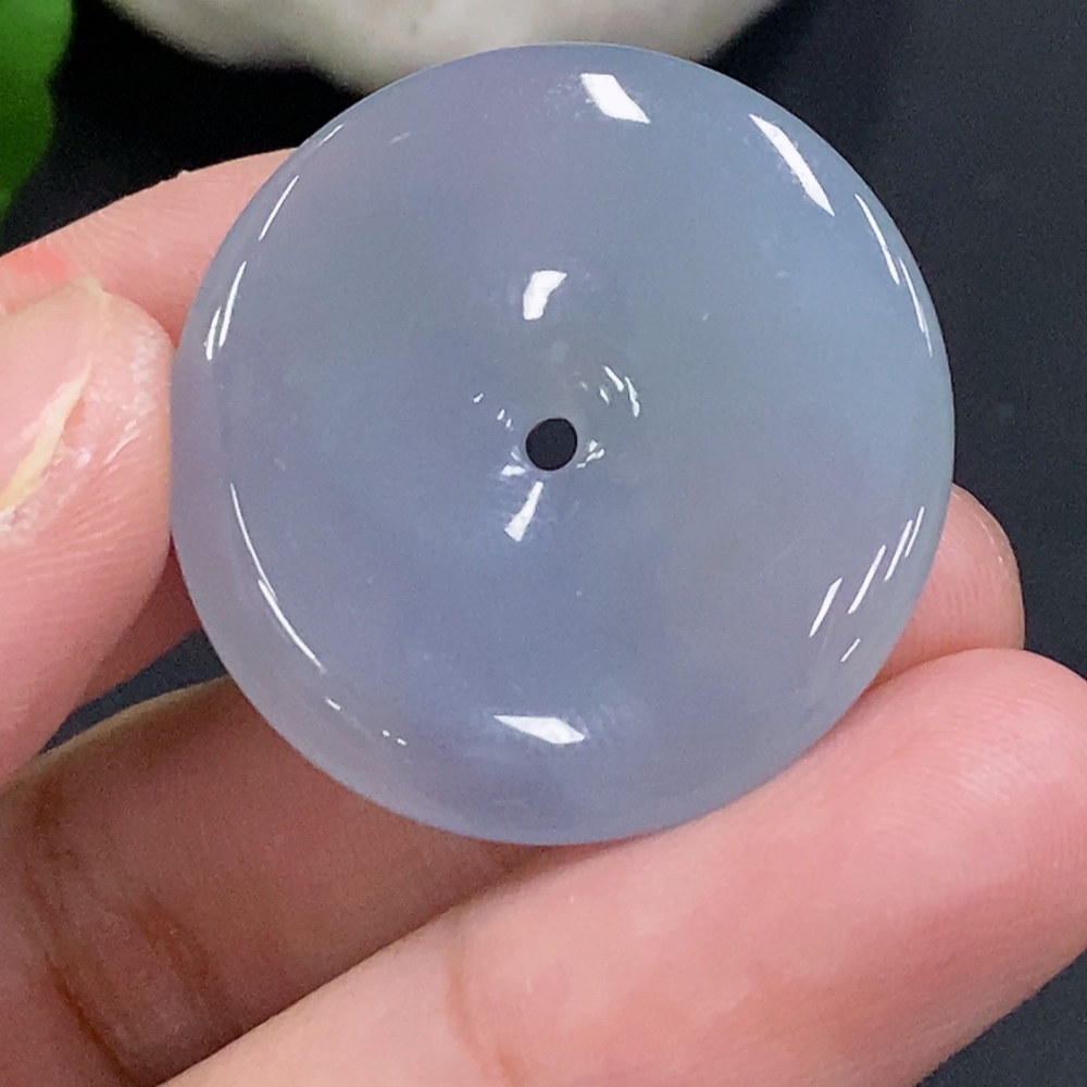 F33857012 Jadeite Safety Pendant Total Weight Approx. 9.9g