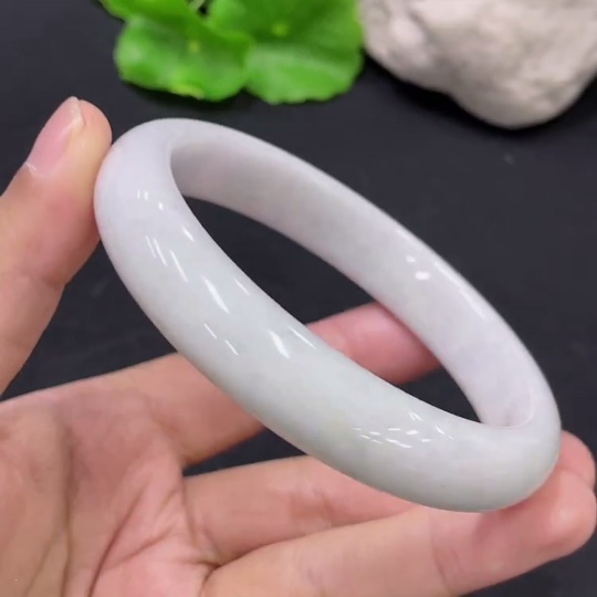 F31673674 Jadeite Round Bracelet, Total Weight Approx. 48.04g, Size 59.3
