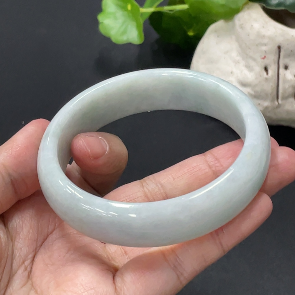 F34019663 Jadeite Round Bracelet Total Weight Approx. 72.6g Size 60