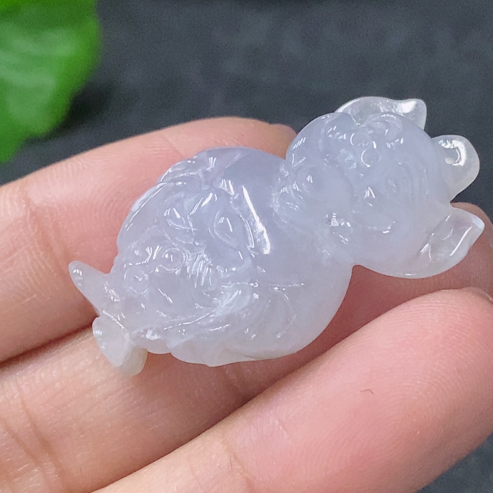F34976676 Jadeite Pendant Total Weight Approx. 7.89g