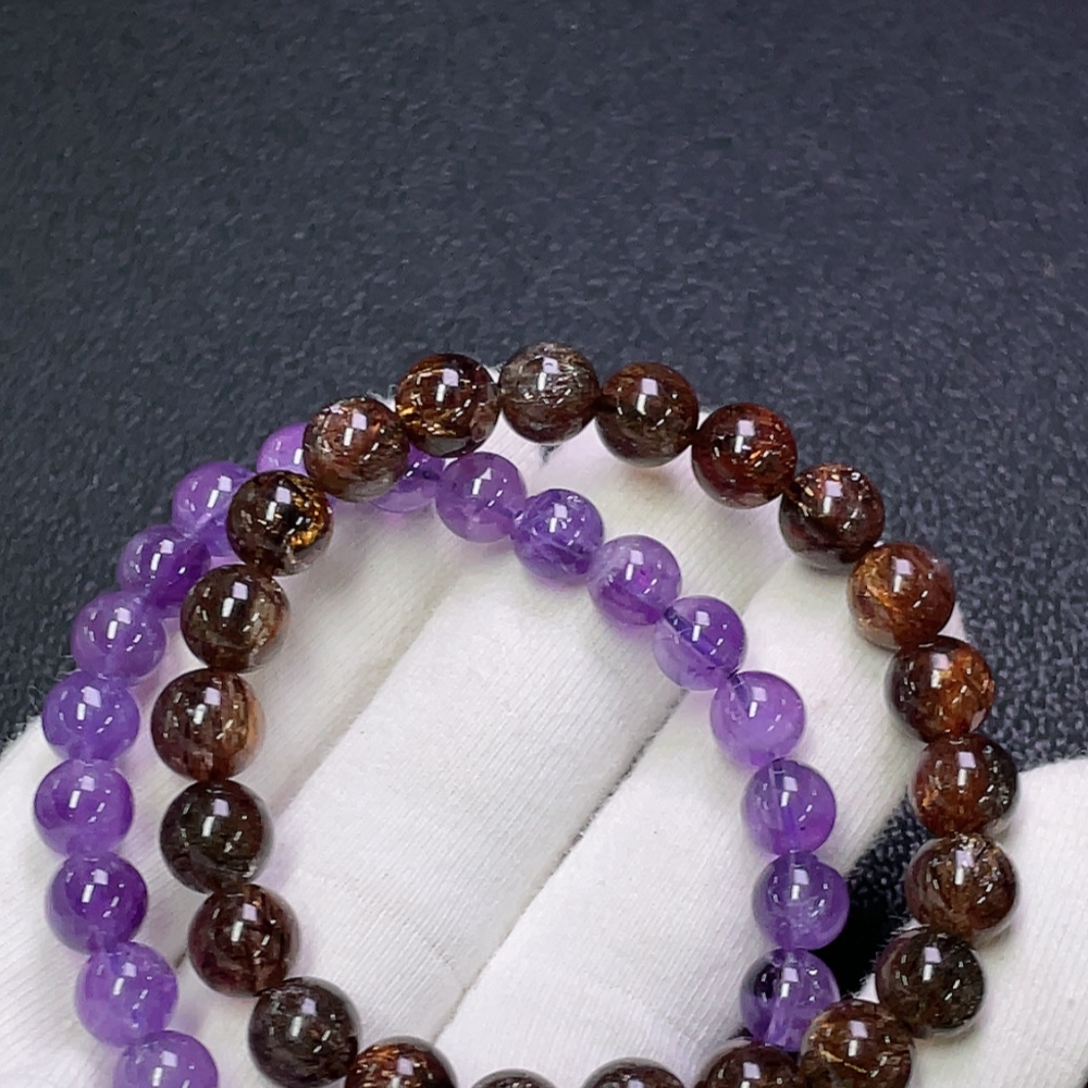 C29369085 Crystal Bracelet, Total Weight Approx. 30.15g, 2 Pieces per Lot