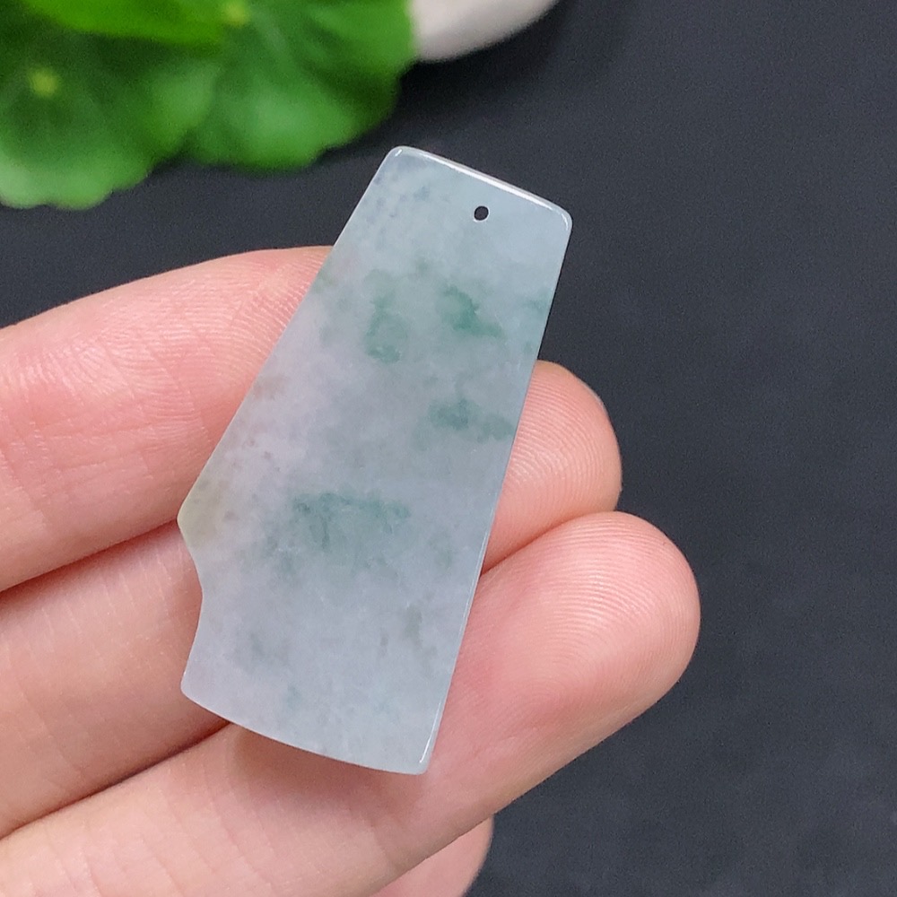 F32793793 Jadeite Antique Pendant Total Weight Approx. 8.4g