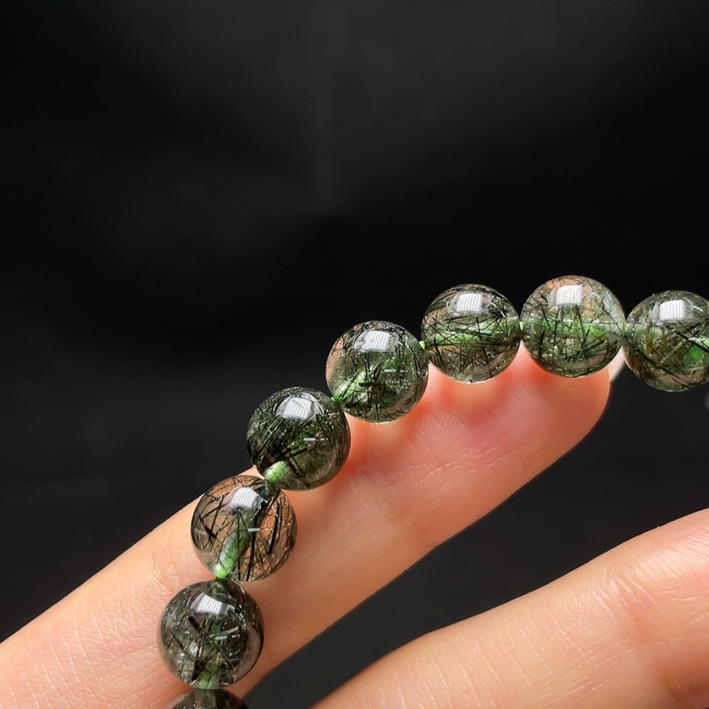 C34049107 Crystal Bracelet, Total Weight Approx. 20.3g, Size About 8.7mm