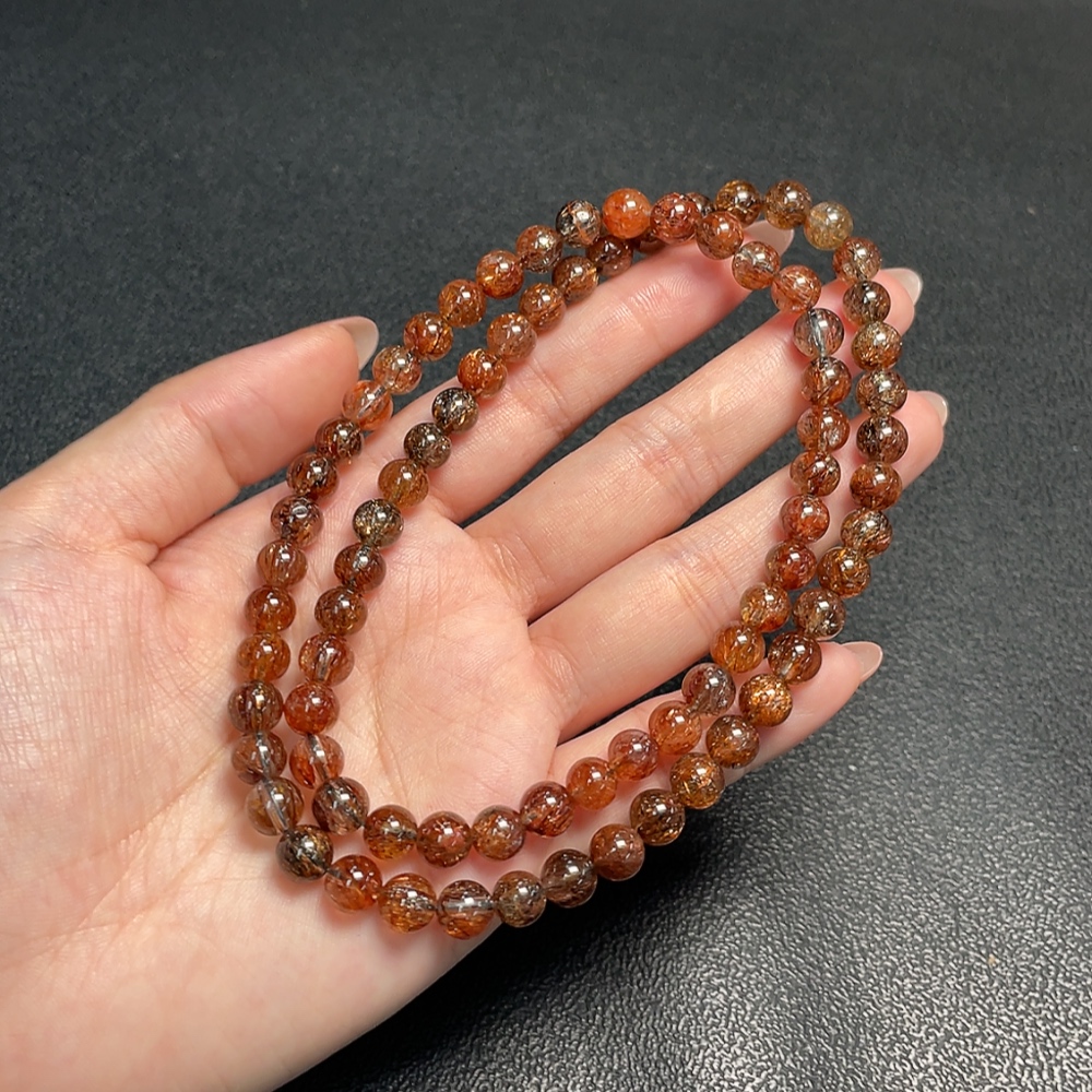 C33854275 Crystal Bead Necklace Total Weight Approx. 39.68g Size About 7.3mm