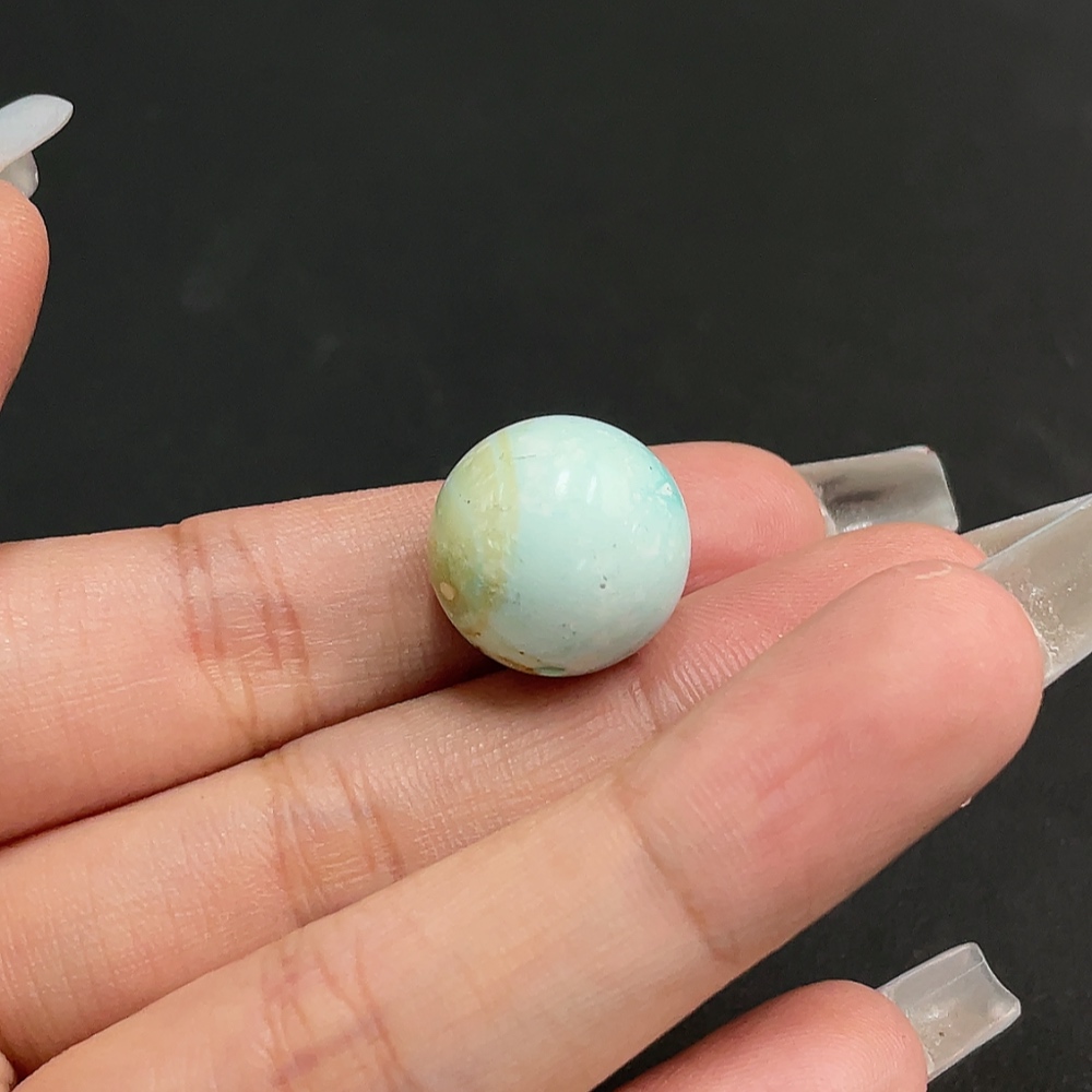 C19103648 Turquoise Pendant Containing Other Mineral Components, Total Weight Approximately 5.04g, Size About 16.2mm