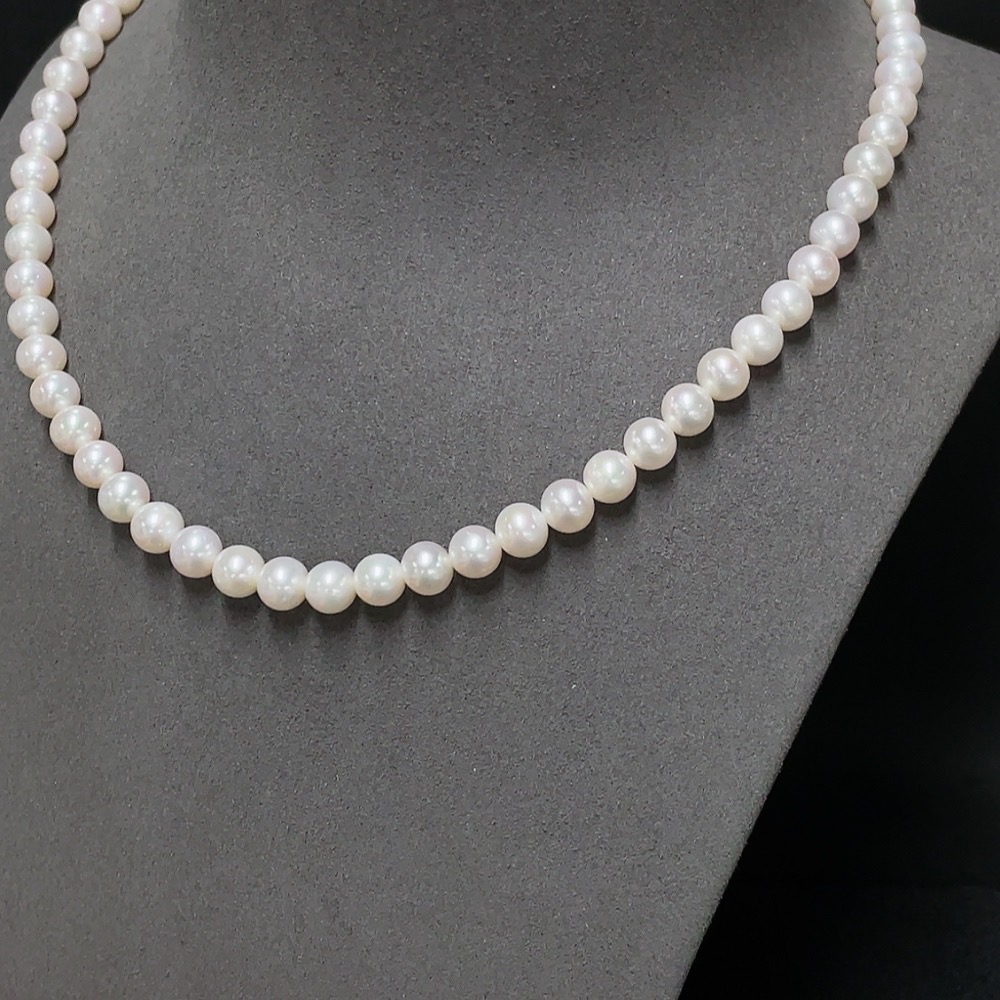 C34950206 Pearl Bead Strand Total Weight Approx. 27.78g Size About 6.7mm