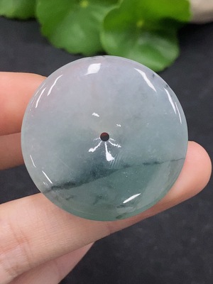 F33926554 Jadeite Safety Buckle Pendant Total weight approx. 13.7g (including other mineral components)