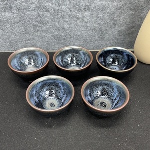 P41947896 非遗 建盏 5件 一手走
