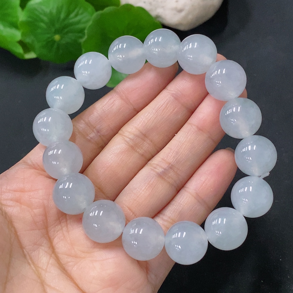 F35117233 Jadeite Bracelet Approx. 13mm Total Weight Approx. 57.94g