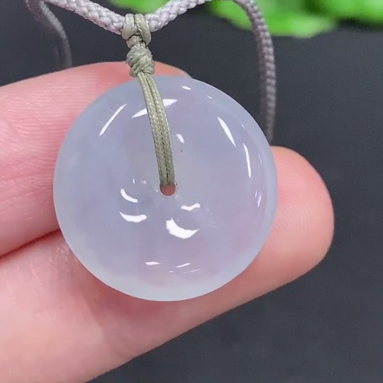 F30490315 Jadeite Safety Buckle Total Weight Including Rope Approx. 4.9g