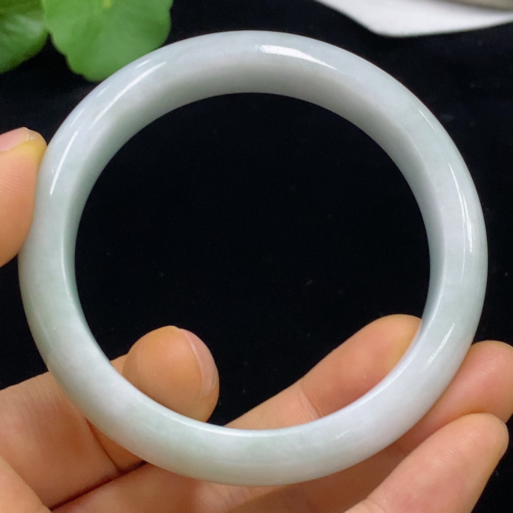 F34025427 Jadeite Round Bracelet Total Weight Approx. 60.76g Size 55.5