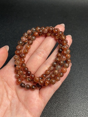 C33852520 Crystal Bead Necklace Total Weight Approx. 28.77g Size 6.1mm