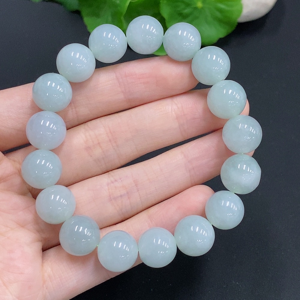 F30543440 Jadeite Bracelet Approx.11.8mm Total Weight Approx.47.6g