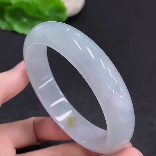 F33831290 Jadeite Round Bangle Total Weight Approx. 58.5g Size 59