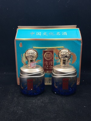 D41931169 2026年白水杜康 生肖纪念 浓香型 白酒 52度 500ml×2 礼盒装