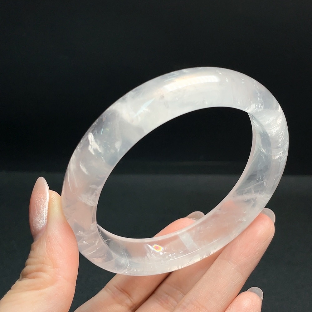 C30445139 Crystal Round Bracelet Size 64.6 Total Weight Approx. 69.32g