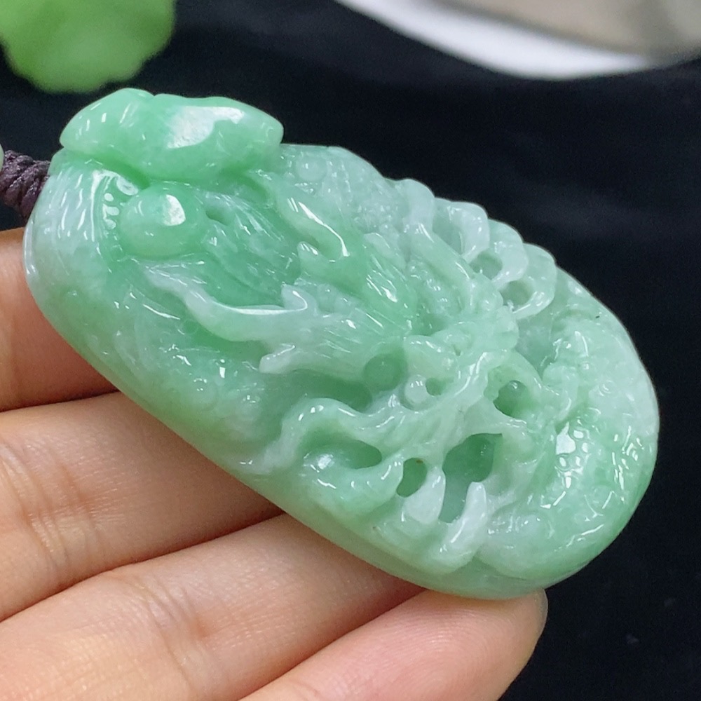 F33835385 JadeiteDragon Pendant
