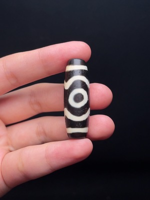 W33937220 Dzi Bead Pendant Total Weight Approx. 9.6g Size About 38.4mm