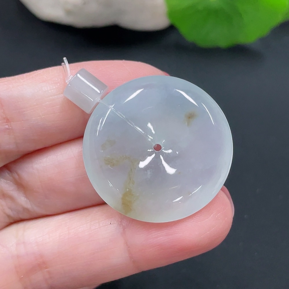 F24787490 JadeitePeace Knot Pendant, Total Weight Approx. 11.4g