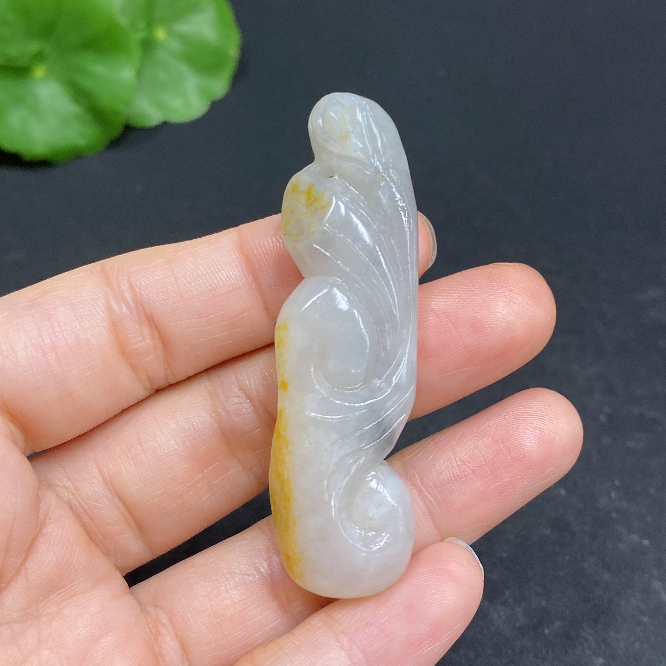 H32814150 Hetian Jade Pendant Ruyi Total Weight Approx. 16.5g Undetermined Skin Color Origin