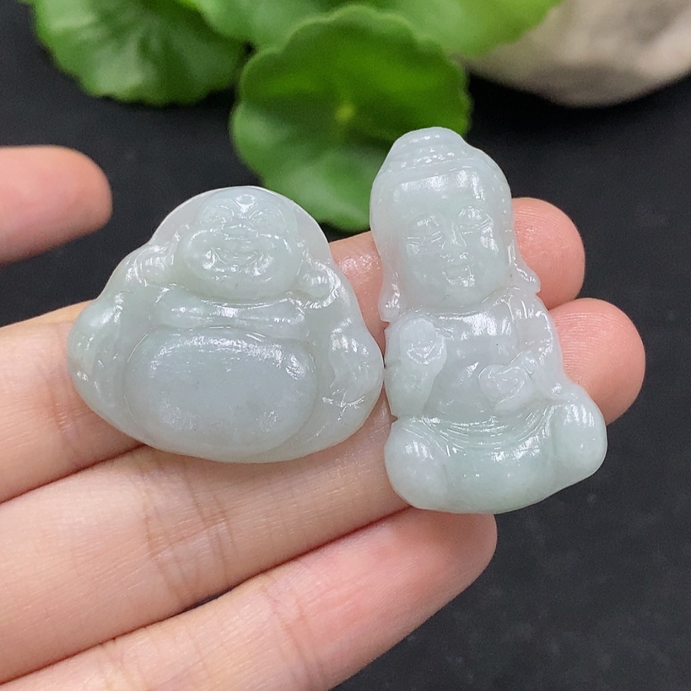 F34056792 Jadeite Pendant Semi-finished