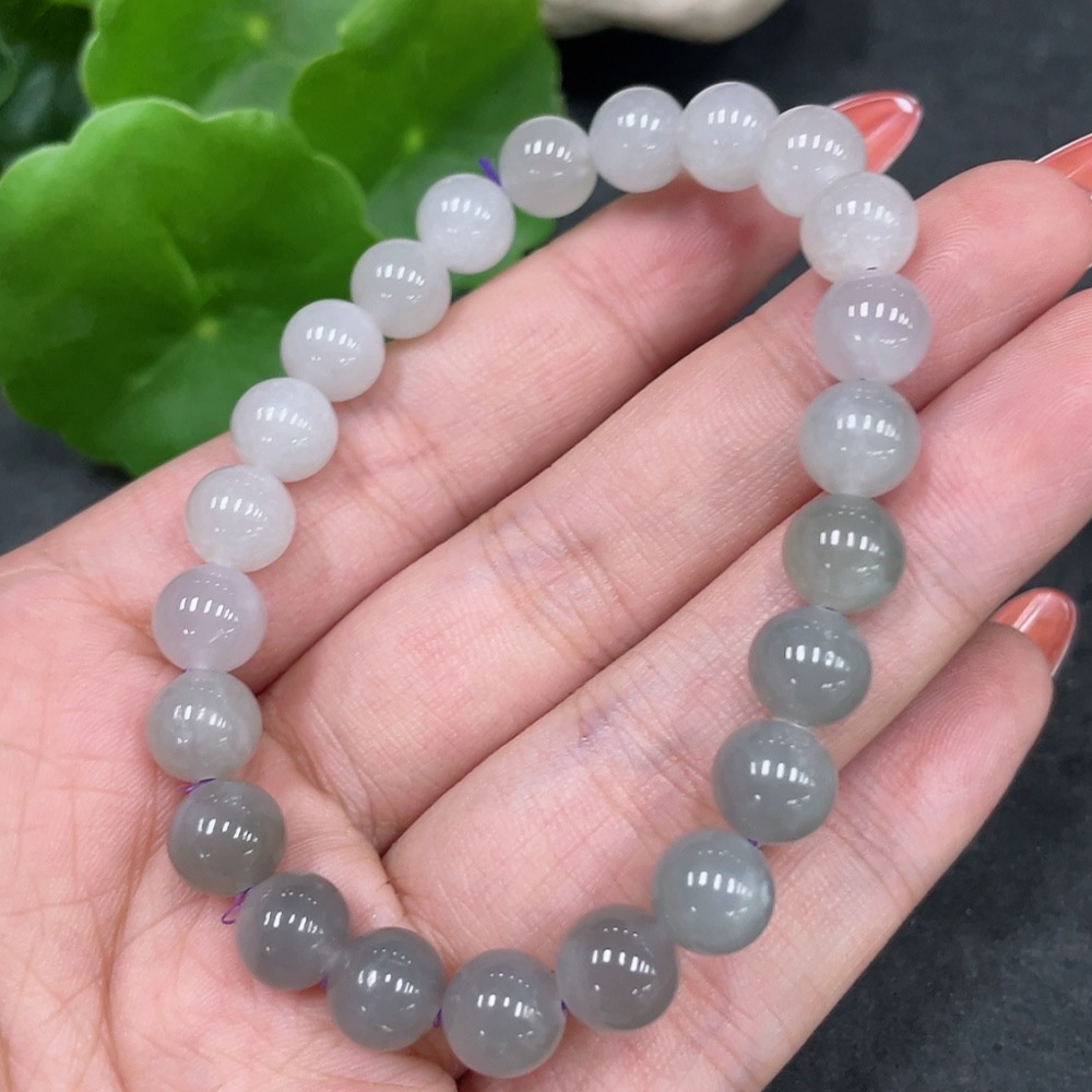 H34960343 Hetian Jade Bracelet Approx. 7.8mm Total Weight Approx. 18.2g