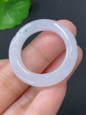 F29321856 Jadeite Ring Size 27 Total Weight Approx. 6.22g