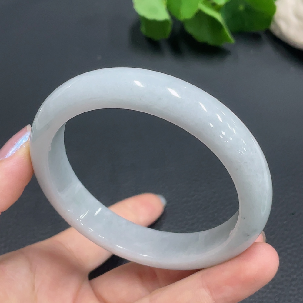 F22527411 Jadeite Bangle Size 59mm Total Weight 61.450g