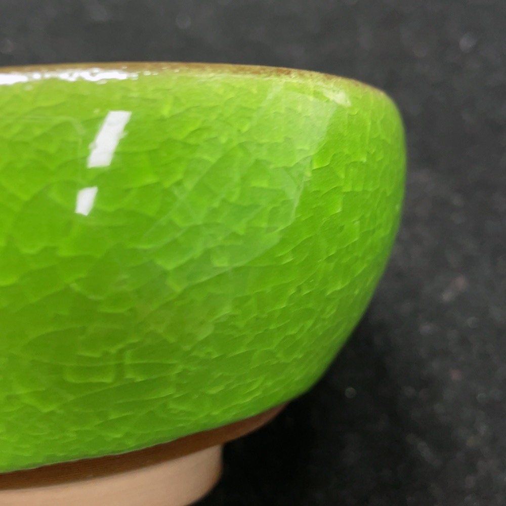 W30478540 Ceramic, Perfect Condition, Modern Black Glazed Tea Bowl, Size as per the Actual Item