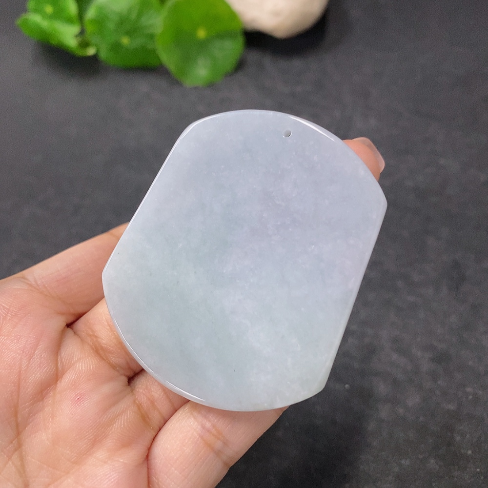 F34998390 Jadeite Plain Pendant Total Weight Approx. 40.25g