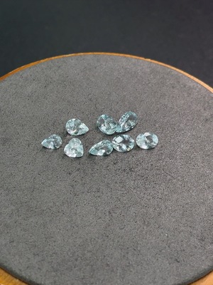 C33870326 Aquamarine Rough Stone Total Weight Approx.9.645Ct Sell as a Lot