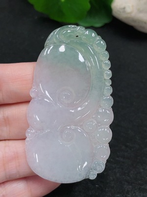 F32772473 Jadeite Ruyi Pendant Total Weight Approx. 11.4g