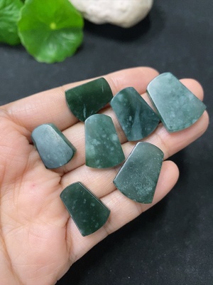 F35117738 Jadeite Rough Pendant Plain Pendant Sell as a Lot