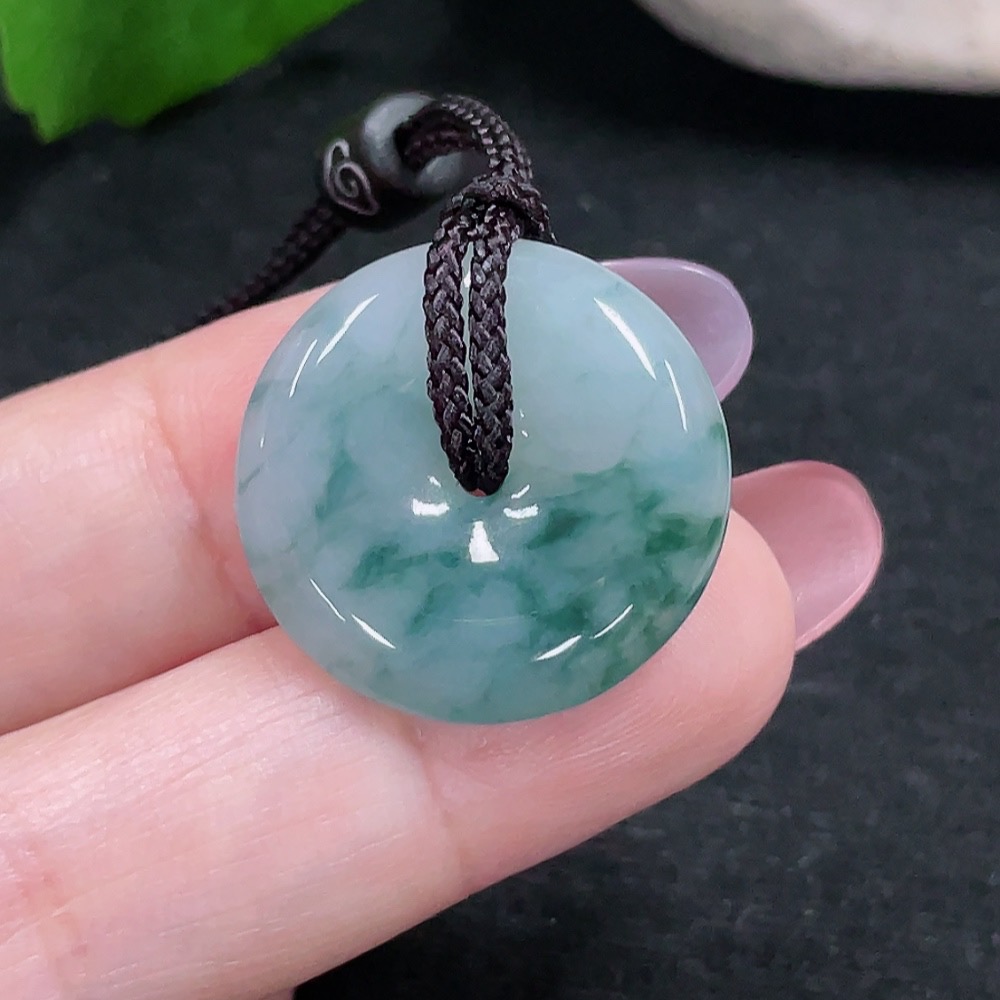 F33826728 JadeiteSafety Buckle Pendant