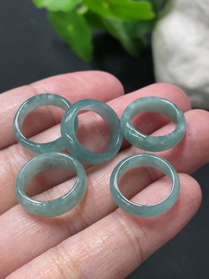F35109445 Jadeite Ring Set Sell as a Lot Total Weight Approx. 5.38g