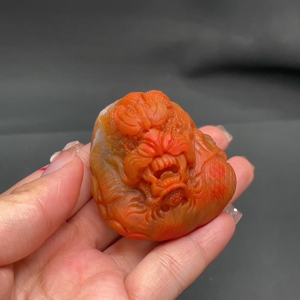 C14537414 South Red Agate Pendant Approx. 112.05g