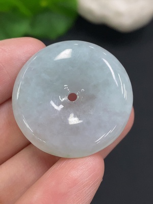 F34070559 Jadeite Peace Pendant Total Weight Approximately 8.5g